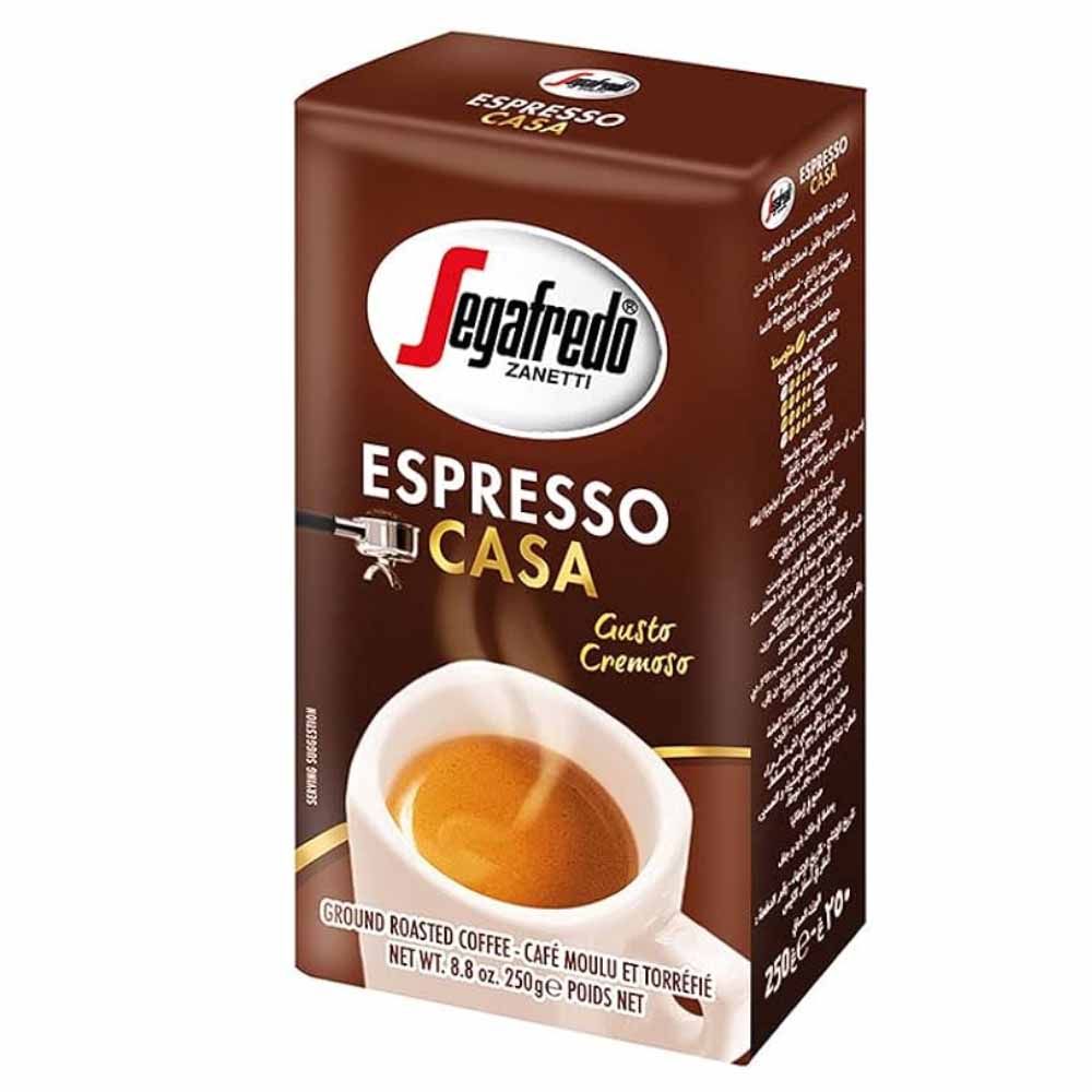 پودر قهوه سگافردو اسپرسو کازا ۷۰٪ عربیکا اصل ایتالیا - 250 گرم